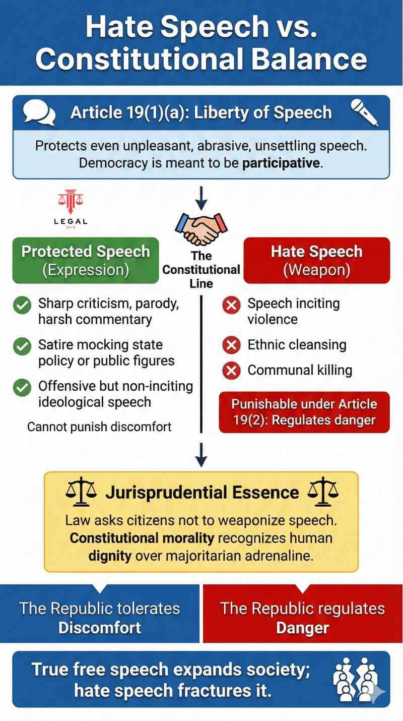 Article 19(1)(a): Hate Speech and Constitutional Balance