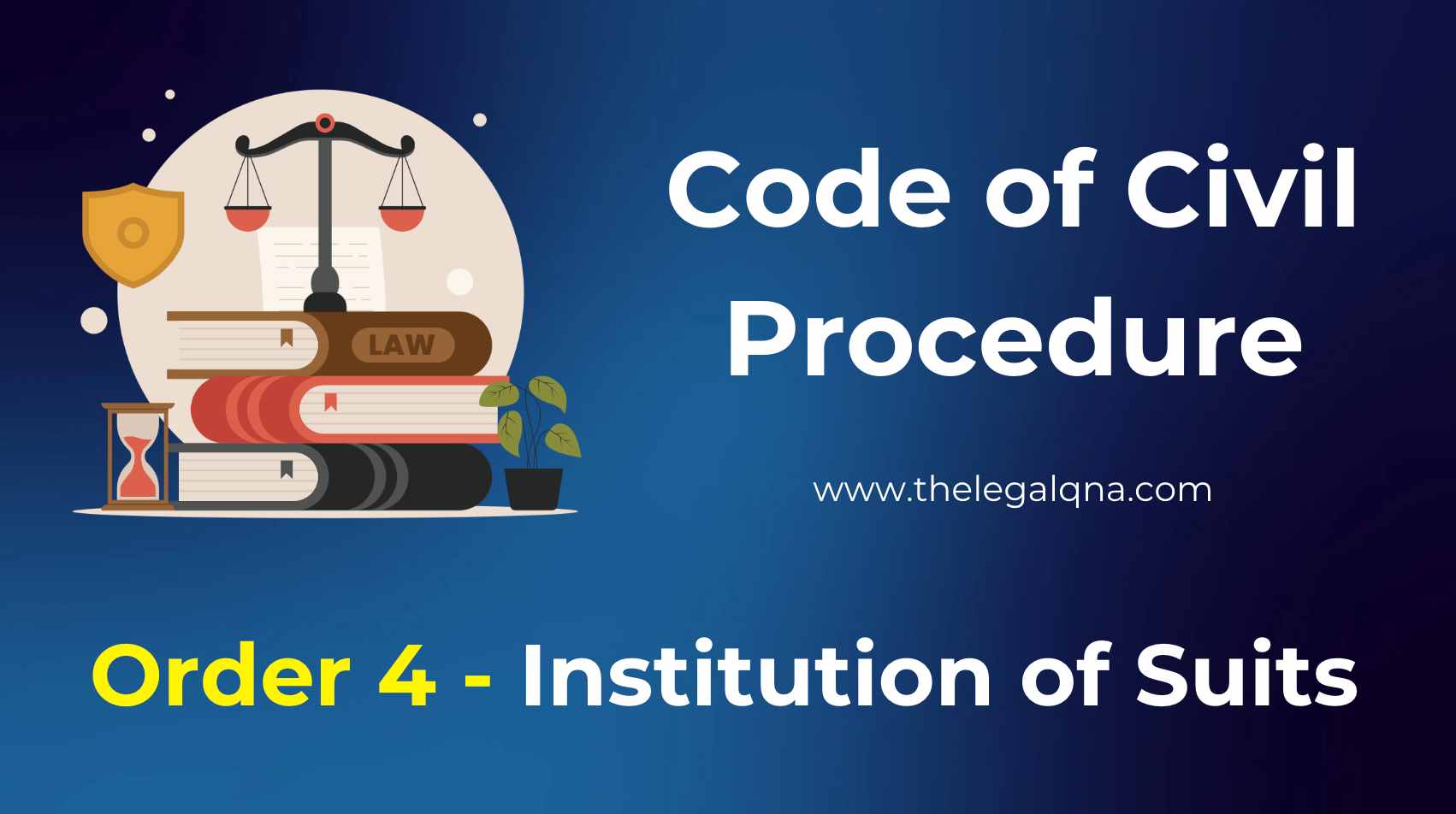 Order IV: Institution of Suits Under Civil Procedure Code (CPC), 1908