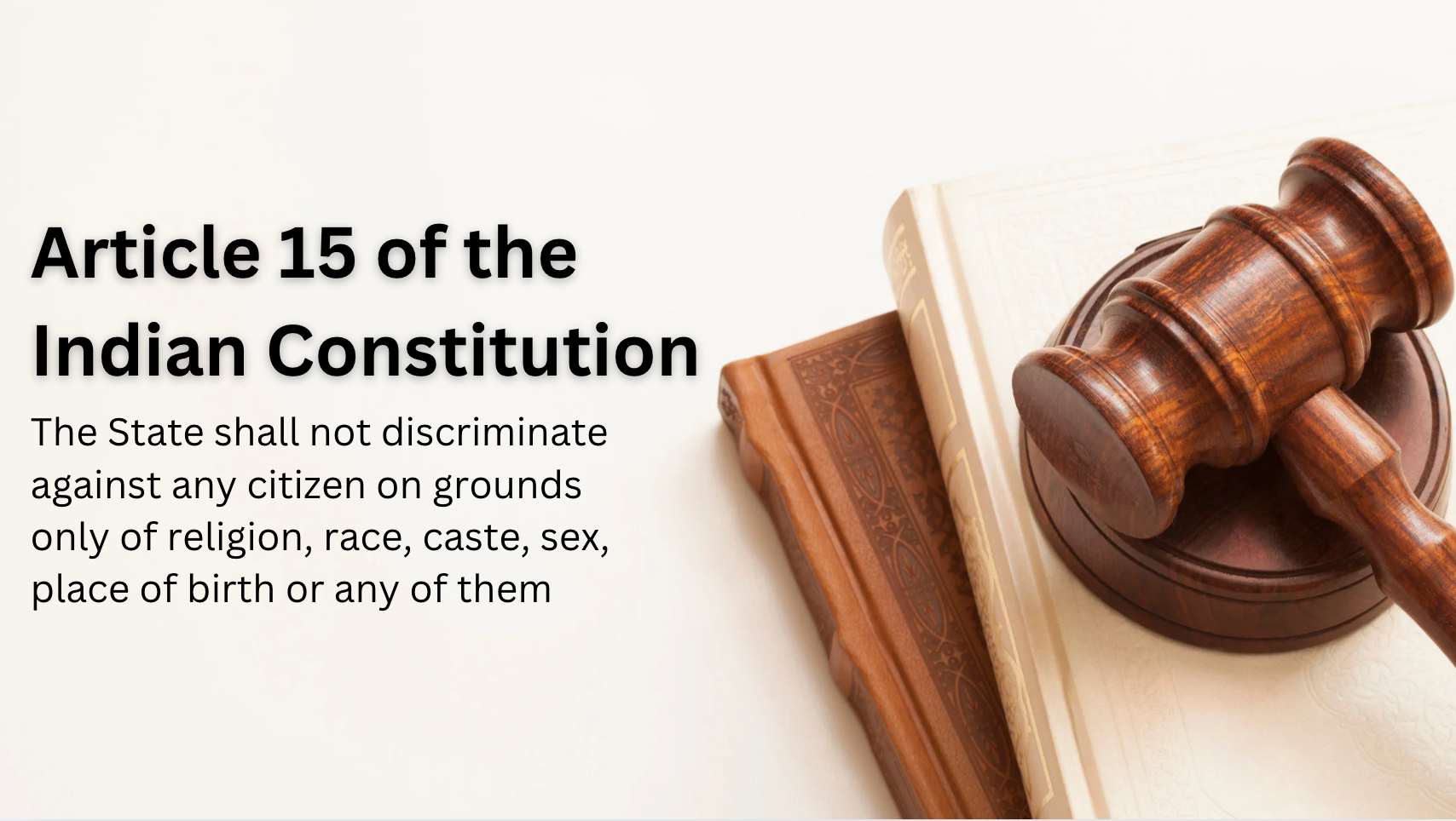 Article 15 of the Indian Constitution