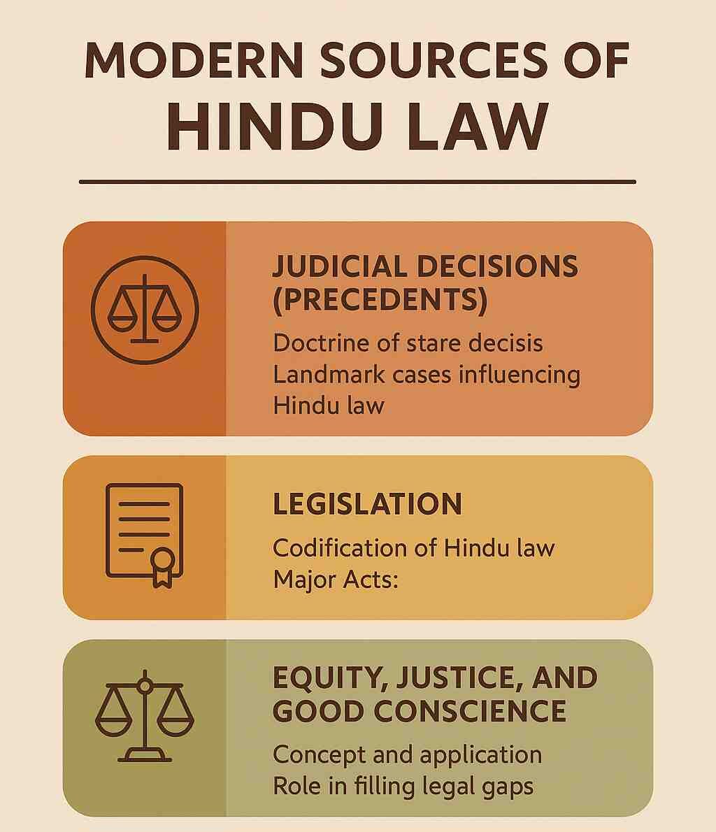 Modern Sources of Hindu Law