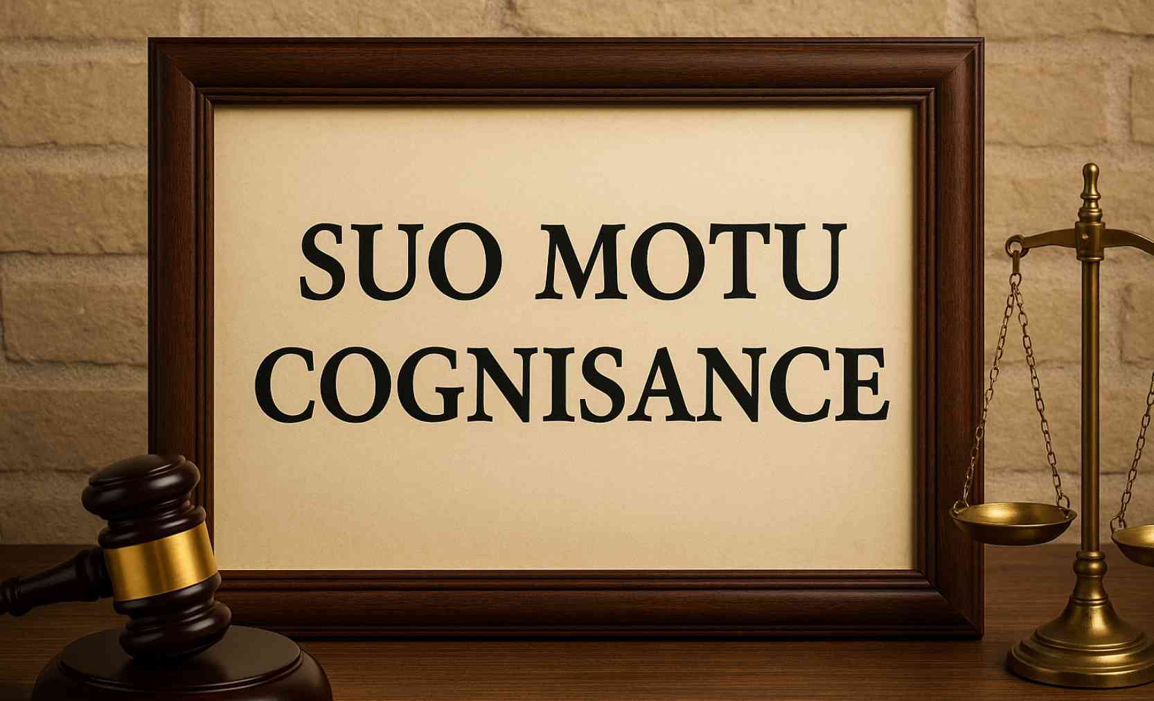 Suo Motu Cognisance: When Justice Decides to Wake Itself