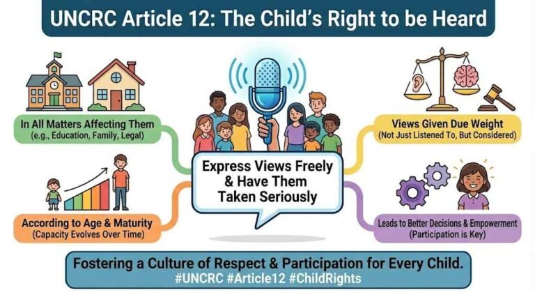 Article 12 of the UNCRC: The Right of the Child to Be Heard - The Legal QnA