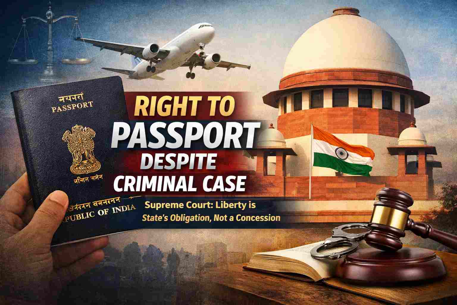 Right to Passport Despite Criminal Case Is Part of Article 21: Supreme Court