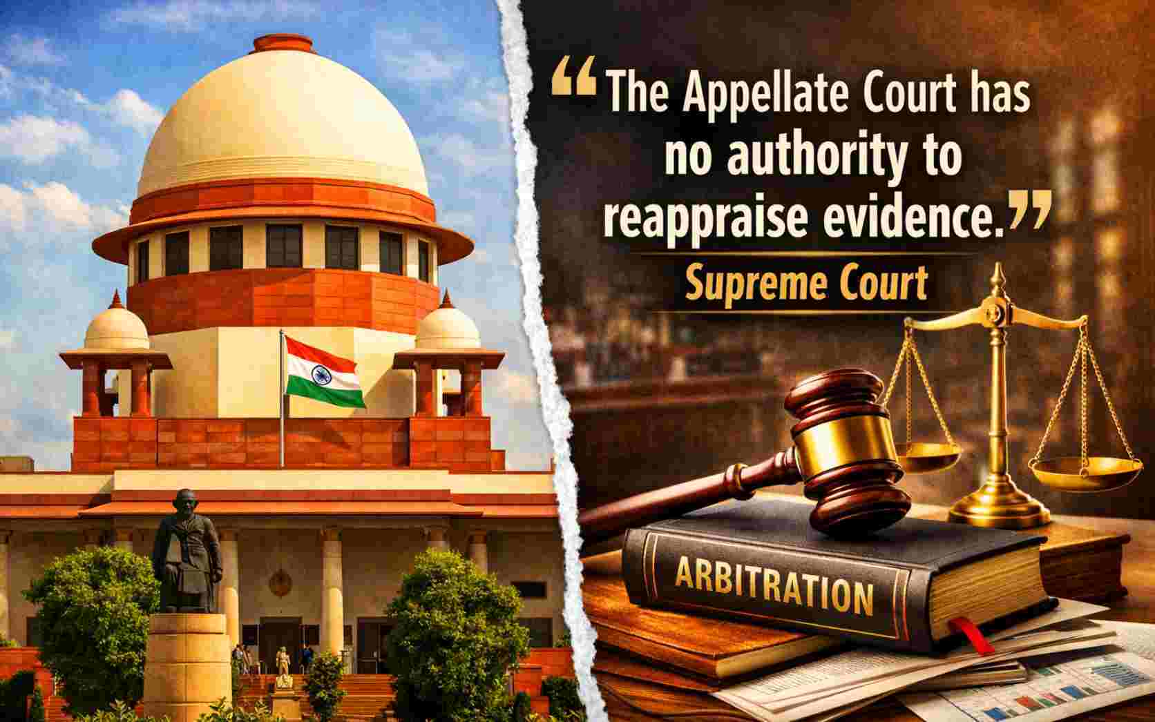 Appellate court has no authority to reappraise evidence: Supreme Court