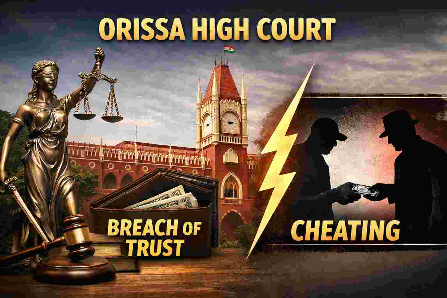 BNS Cheating And Criminal Breach Of Trust Cannot Co-Exist: Orissa HC